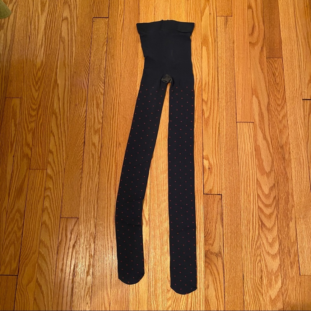 L/XL Polka Dot Tights